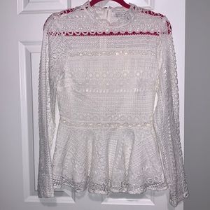 ENDLESS ROSE Peplum Top